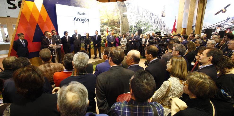 Aragón celebra su día en Fitur 