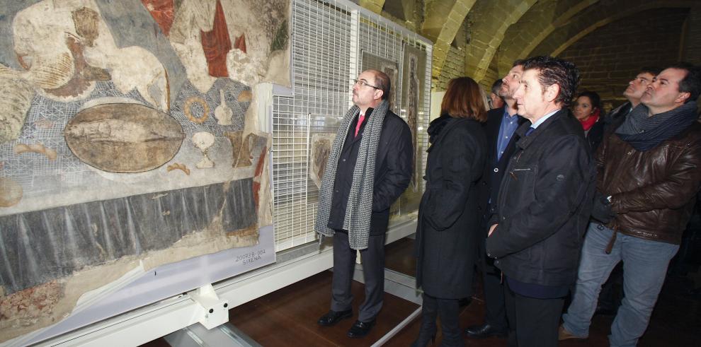 El Presidente de Aragón confía en que todos los bienes expoliados volverán al Monasterio de Sijena y pide a Cataluña que acate las sentencias