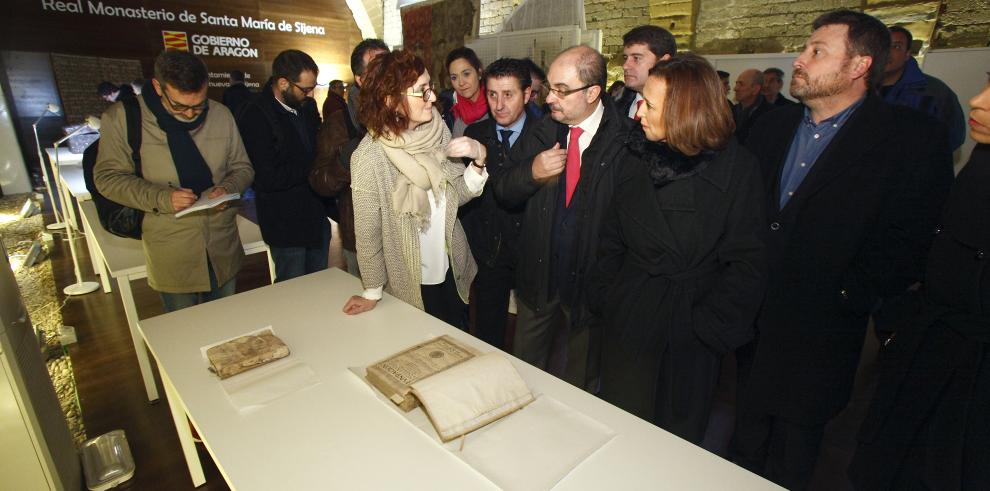 El Presidente de Aragón confía en que todos los bienes expoliados volverán al Monasterio de Sijena y pide a Cataluña que acate las sentencias