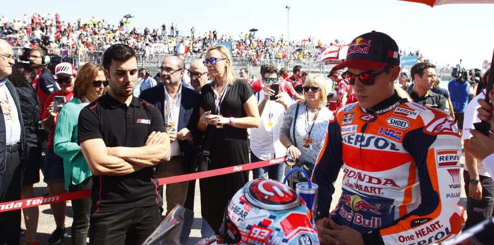 Lambán: “El beneficio de la MotoGP para la promoción de Aragón es impagable” 