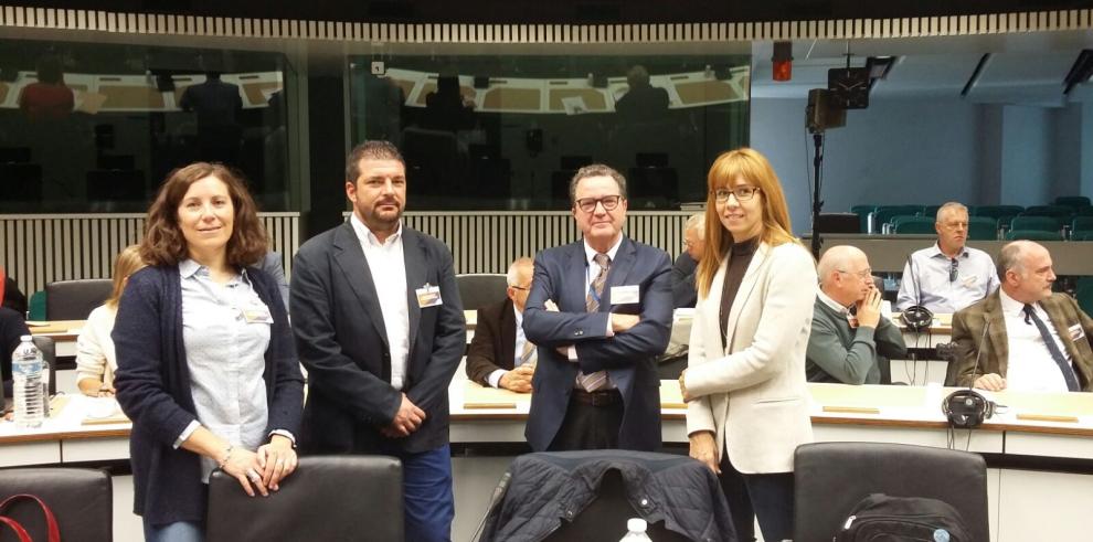 La Oficina de Aragón en Bruselas respalda al patrimonio industrial de Teruel 