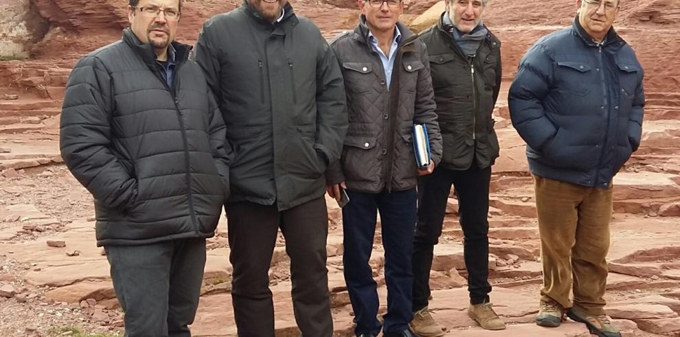 José Luis Soro visita el castillo de Peracense y resalta el potencial turístico para el desarrollo de la zona