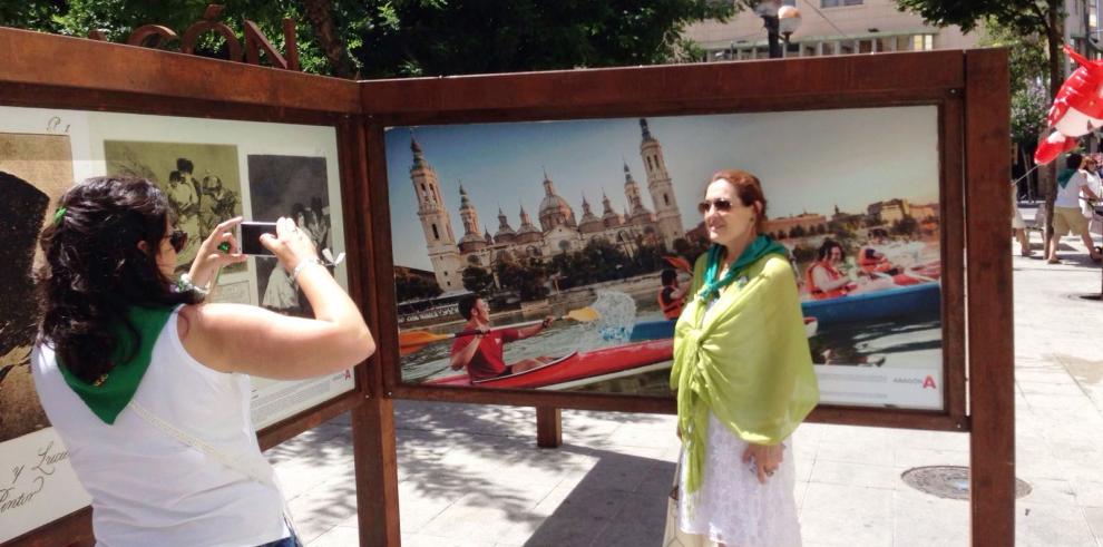 Promoción turística de Aragón en las fiestas de San Lorenzo