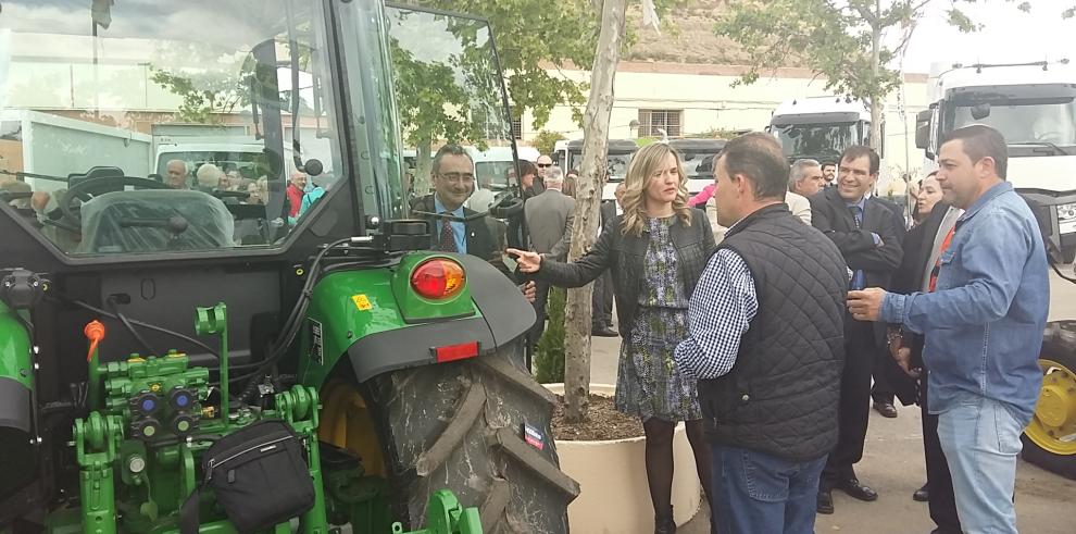 Pilar Alegría apuesta por la innovación para hacer más fuerte el sector agrícola en MERCOEQUIP