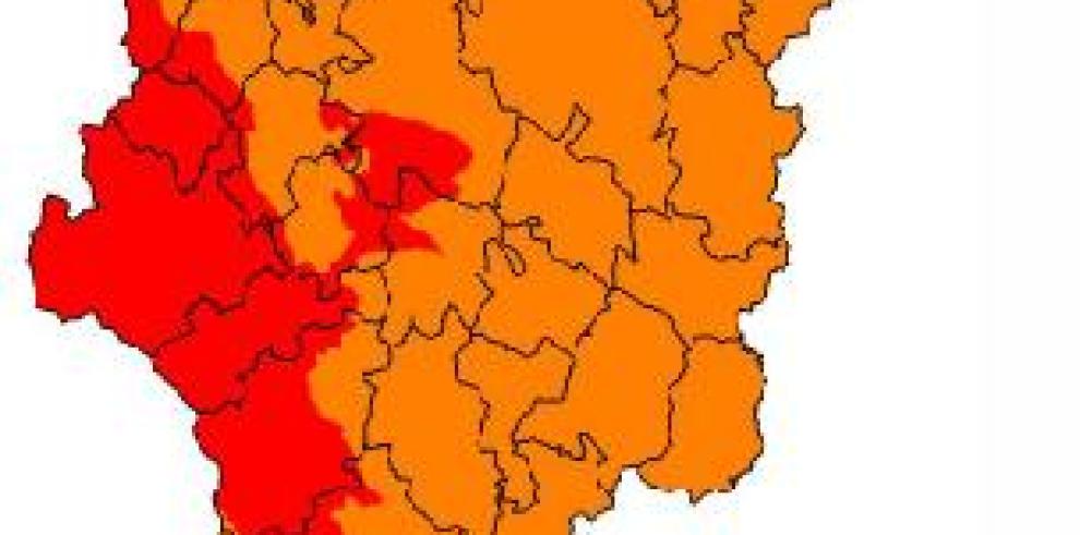 Alto riesgo de incendios en la Ibérica, Jiloca Gallocanta y Muela de Valmadrid