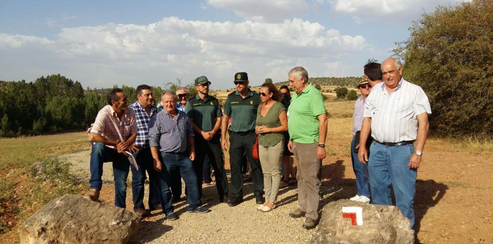 La consejera Mayte Pérez pone en valor el Parque Cultural de Albarracín