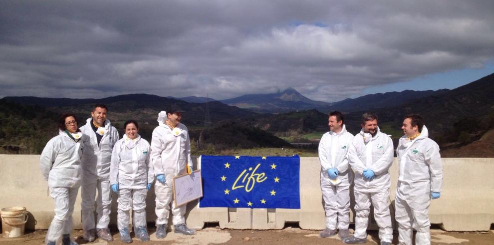 Aragón acoge a cuatro grupos de trabajo de proyectos LIFE para la descontaminación de suelos