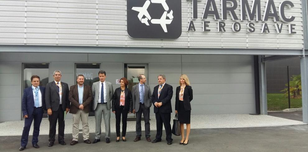 Apuesta por la colaboración con Tarmac para el desarrollo de la actividad en el Aeropuerto de Teruel