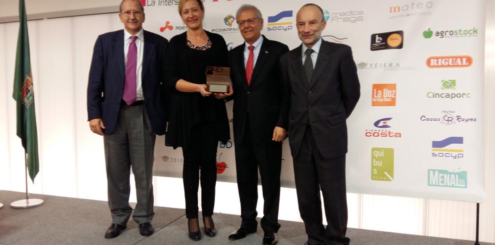 El Bajo Cinca premia el impulso a la logística del Gobierno de Aragón