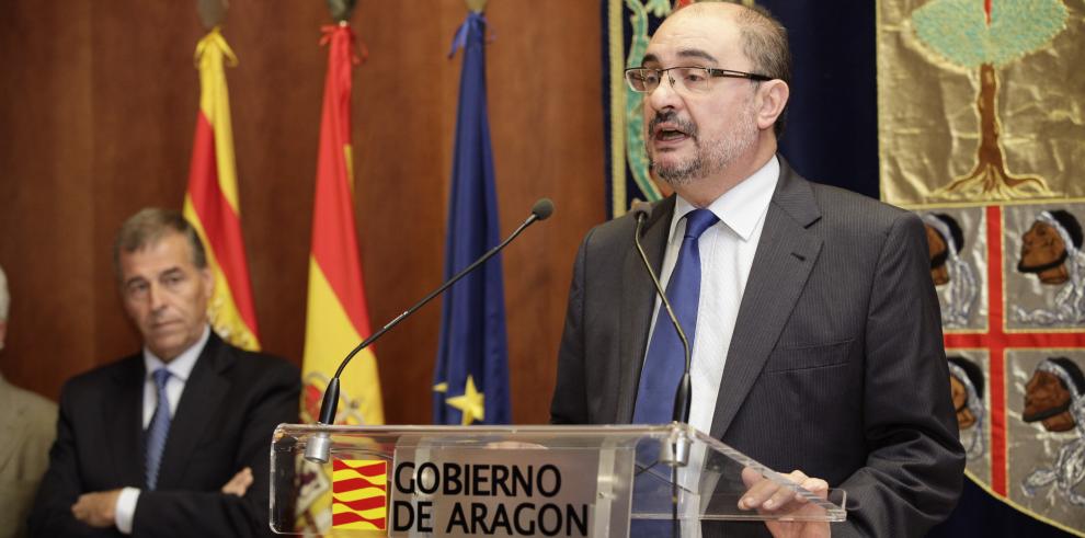 El Presidente de Aragón confía en las capacidades de Teruel para superar el problema de la despoblación y asegura que todas las políticas de su gobierno van dirigidas a combatirla