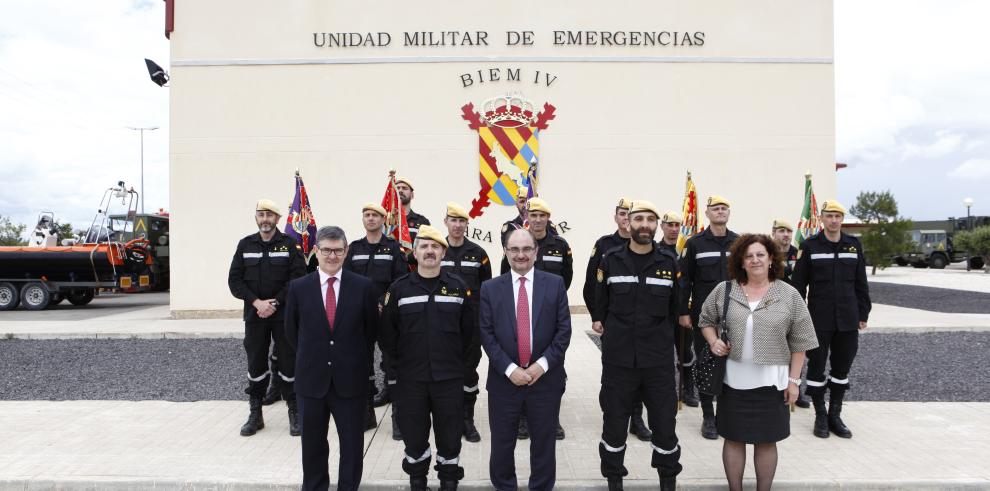 Gobierno de Aragón y la UME intercambiarán información en situaciones de alerta a través de la Red Nacional de Emergencias