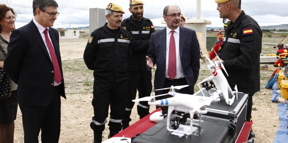 Gobierno de Aragón y la UME intercambiarán información en situaciones de alerta a través de la Red Nacional de Emergencias