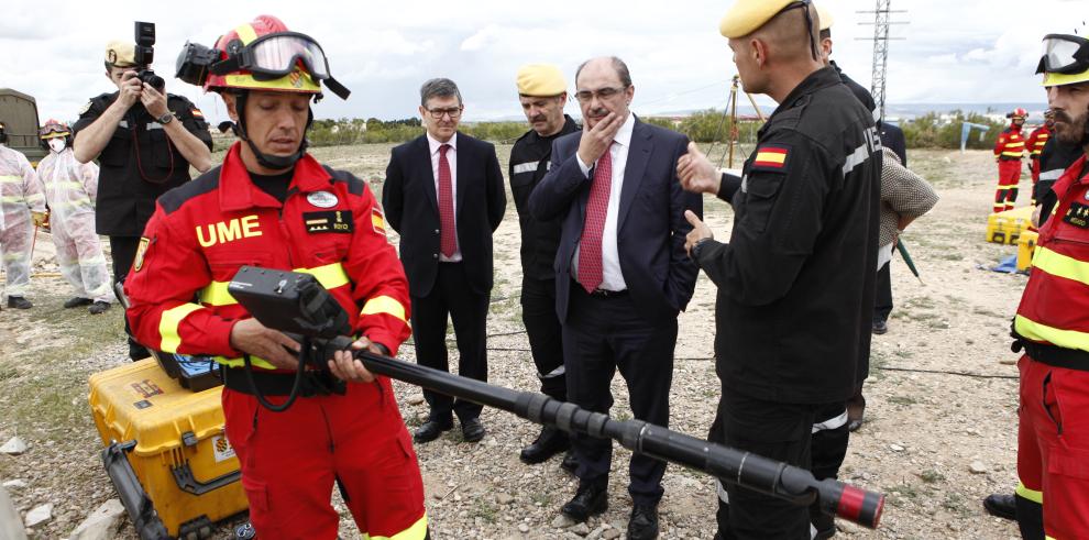 Gobierno de Aragón y la UME intercambiarán información en situaciones de alerta a través de la Red Nacional de Emergencias