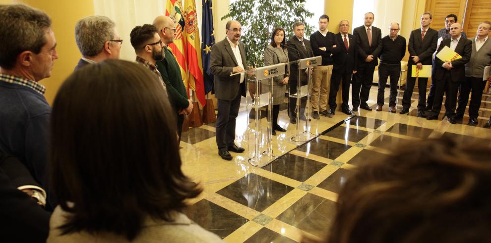 El Presidente de Aragón quiere reformar la Administración Autonómica para que se convierta en aliada de la iniciativa económica y de la gestión política