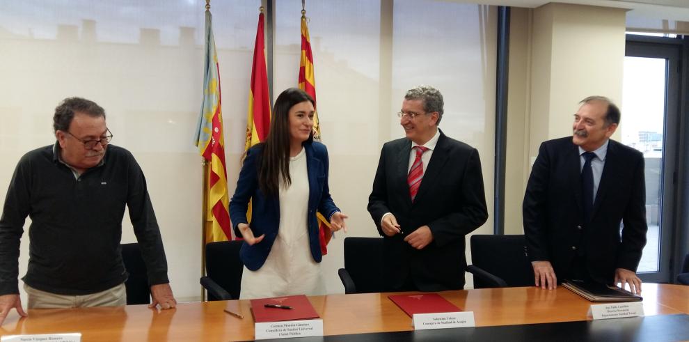 Valencia y Aragón firman el convenio de colaboración para la atención sanitaria en zonas limítrofes que beneficiará a 11.000 personas