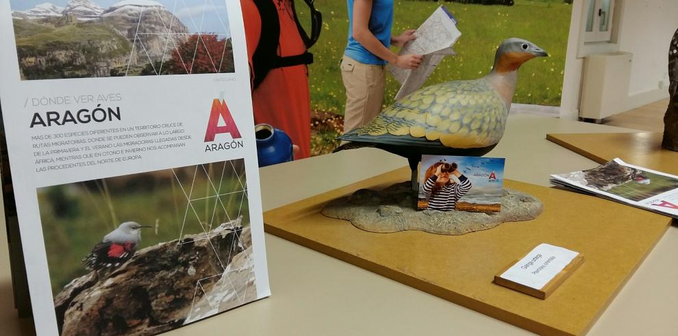 Las rutas ornitológicas de Aragón se promocionan en la Feria Birdfair en Rutland