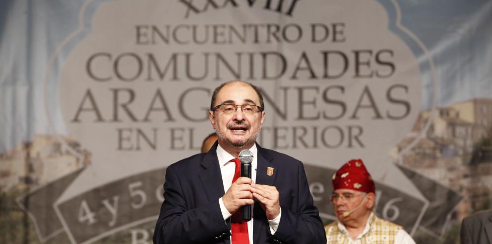 Lambán anuncia un decreto para reconocer los derechos de los aragoneses que viven fuera