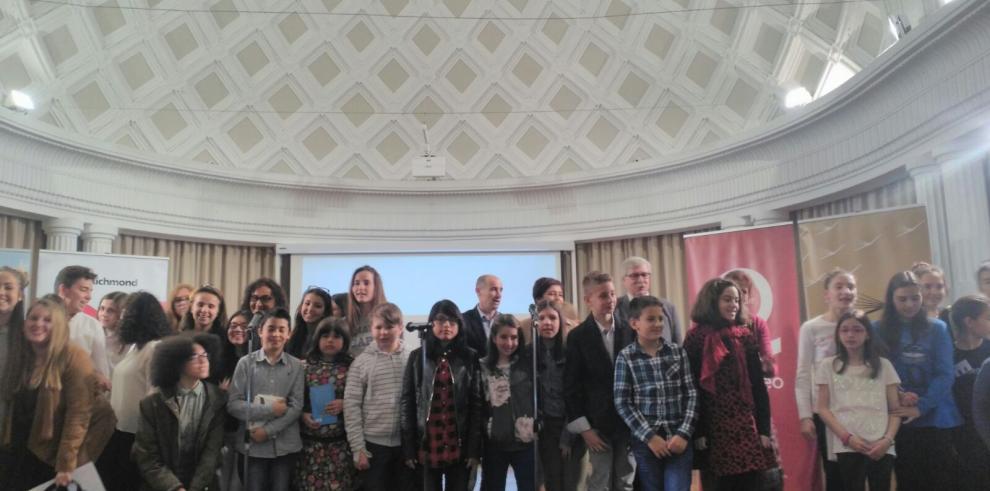 Tres centros de la provincia de Teruel y uno de Huesca, ganadores del concurso escolar de lectura en público