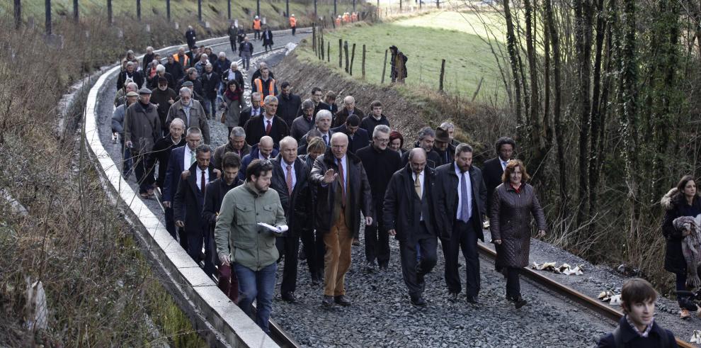 Aragón y Aquitania reafirman su apoyo a la reapertura de la línea ferroviaria internacional Pau-Canfranc-Jaca