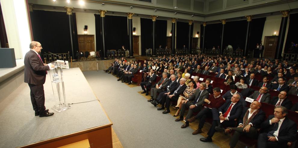 El Presidente de Aragón, comprometido con las políticas que garanticen la continuidad generacional en las empresas familiares