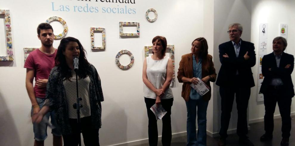 Mayte Pérez inaugura la exposición “Reencuadrar mi realidad. Las redes sociales”