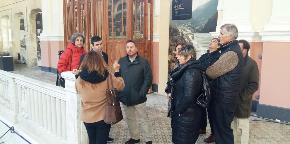 El vestíbulo de la Estación Internacional de Canfranc estará recuperado en 2017