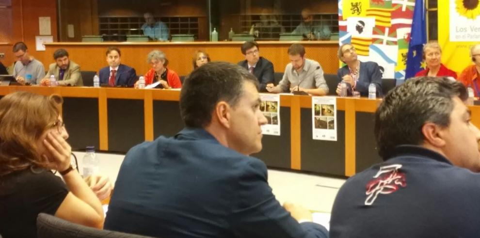 Joaquín Palacín participa en las jornadas sobre despoblación en Bruselas