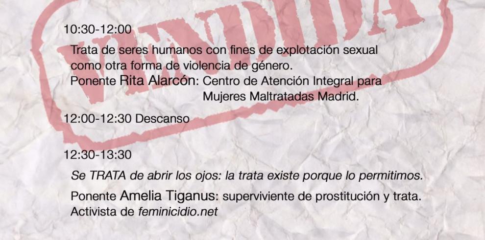 El IAM y Médicos del Mundo organizan unas jornadas de sensibilización y formación sobre la trata de personas con fines de explotación sexual