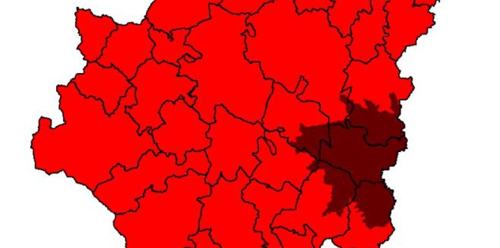 Máxima alerta por riesgo de incendios en todo Aragón y especialmente en el Bajo Ebro