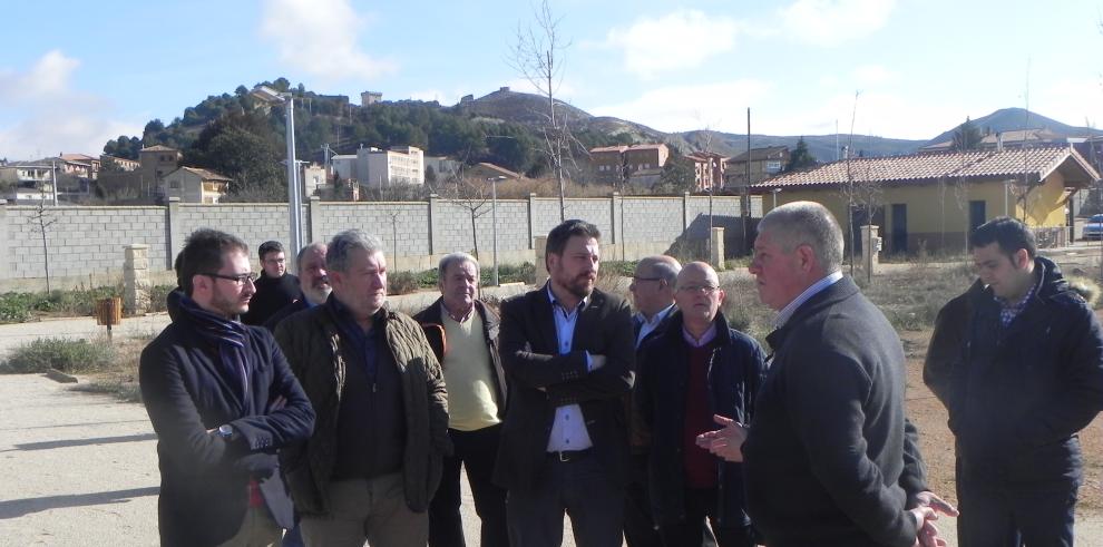 Soro destaca en Campo de Daroca la importancia del turismo como elemento de desarrollo y contra la despoblación