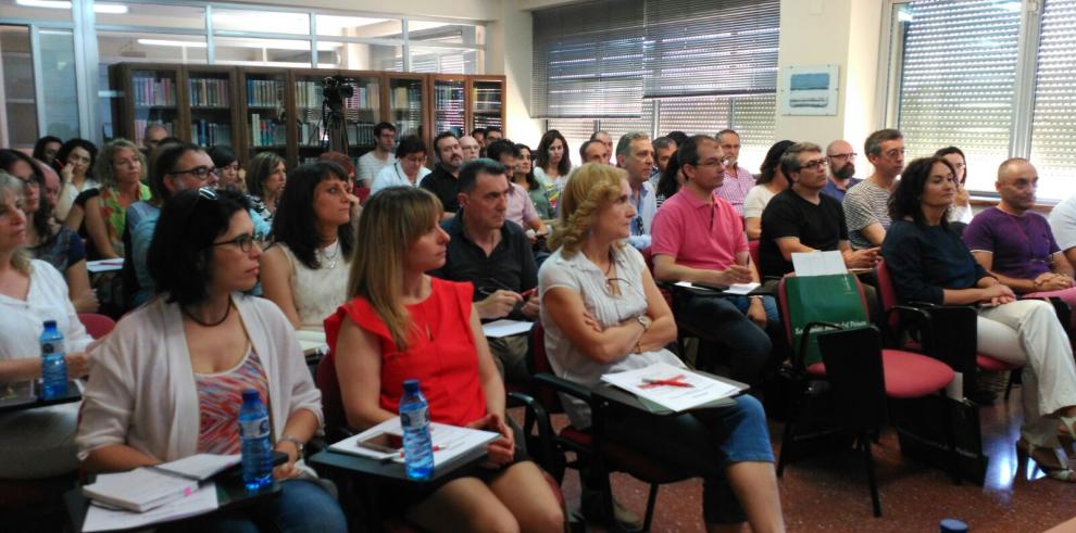 Los asesores de la Red de Formación del Profesorado de Aragón ponen en común sus experiencias en una jornada 