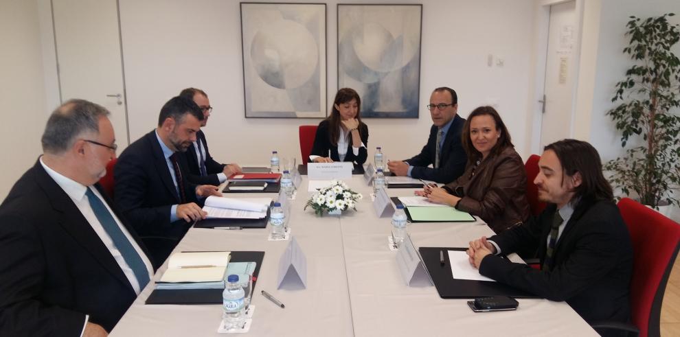 Reunión de los consejeros de Cultura de Aragón y Cataluña