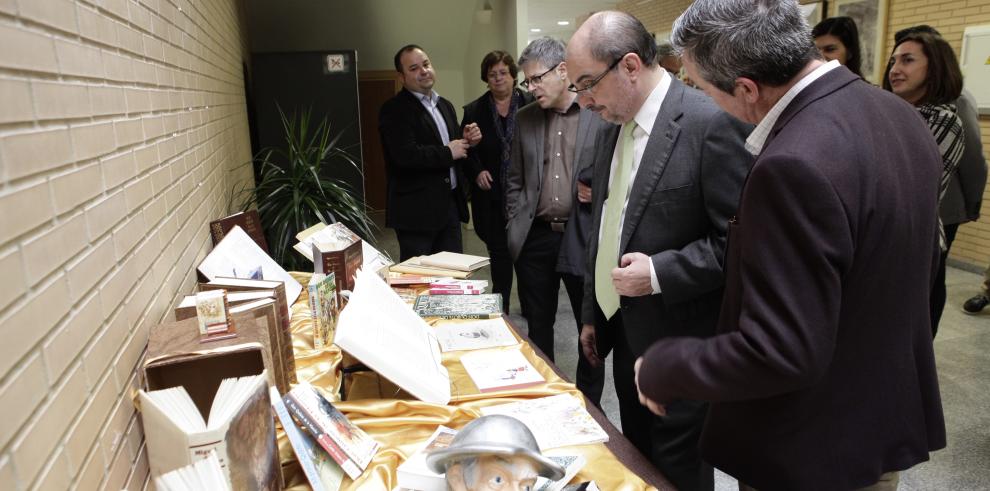 El Presidente de Aragón inicia los actos conmemorativos del 400 aniversario de la muerte de Cervantes en Pedrola