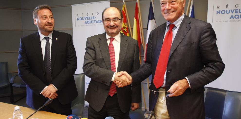 Comienzan los trabajos entre Aragón y la Nouvelle- Aquitaine para acceder a las ayudas europeas “Mecanismo Conectar Europa”