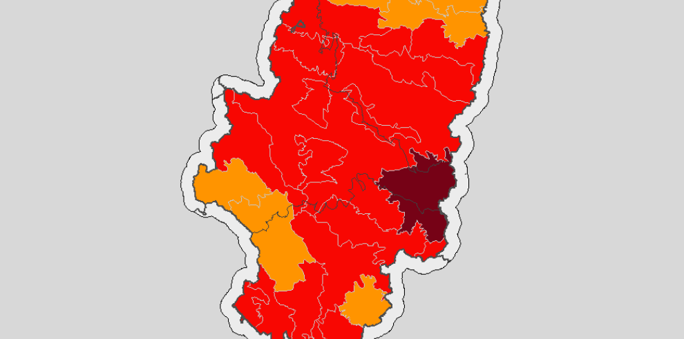 Sigue alto el riesgo de incendio en Aragón