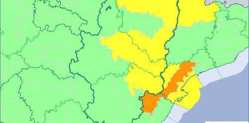 Ampliación aviso amarillo por viento