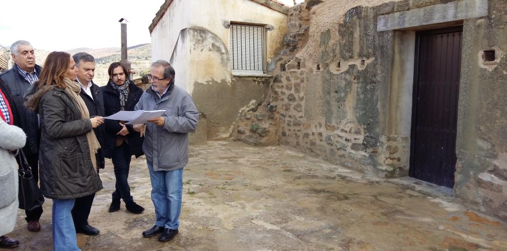 El Departamento de Cultura termina las obras de consolidación de los restos del castillo de Rubielos de Mora