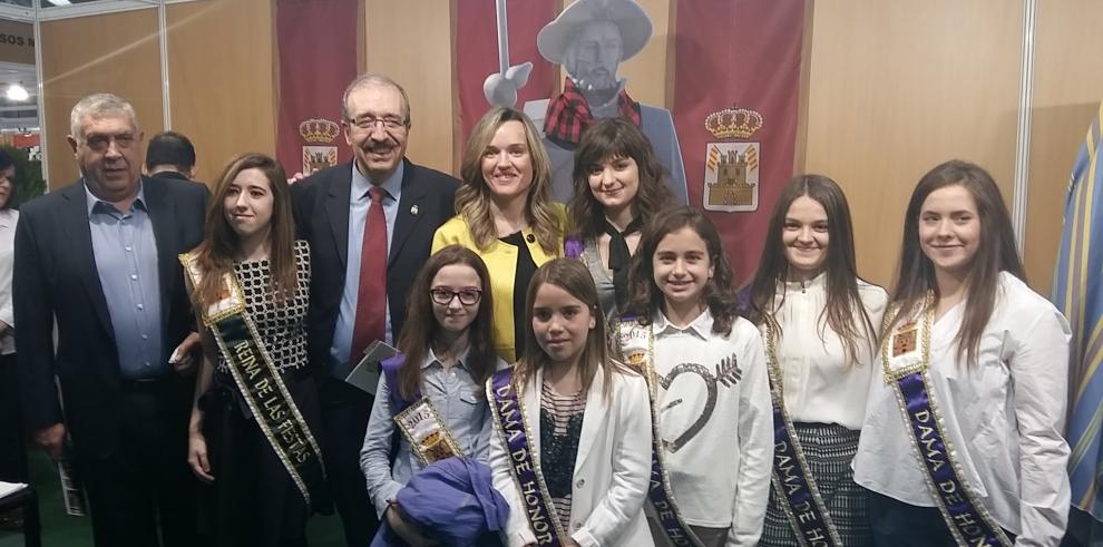 Pilar Alegría inaugura la XV edición de la Feria de Caza, Pesca y Turismo Rural de Calamocha