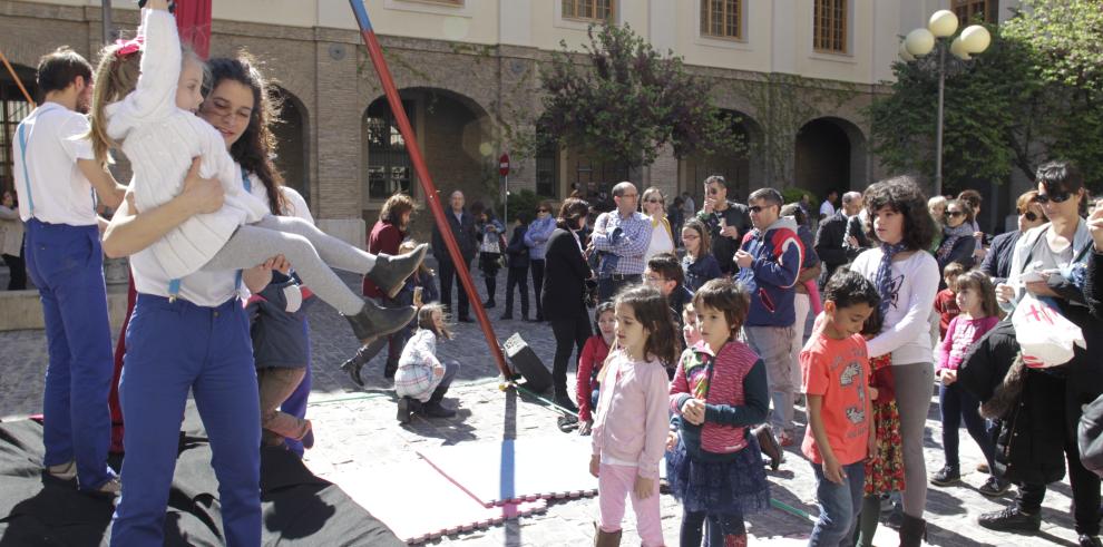 Niños y niñas de todo Aragón llenan de música el Edificio Pignatelli