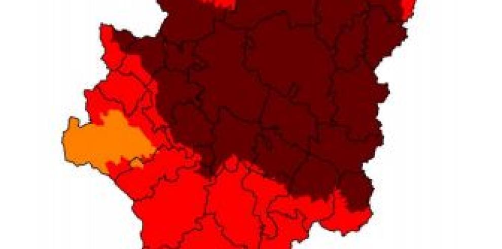 Continúa la situación de elevado riesgo de incendios forestales