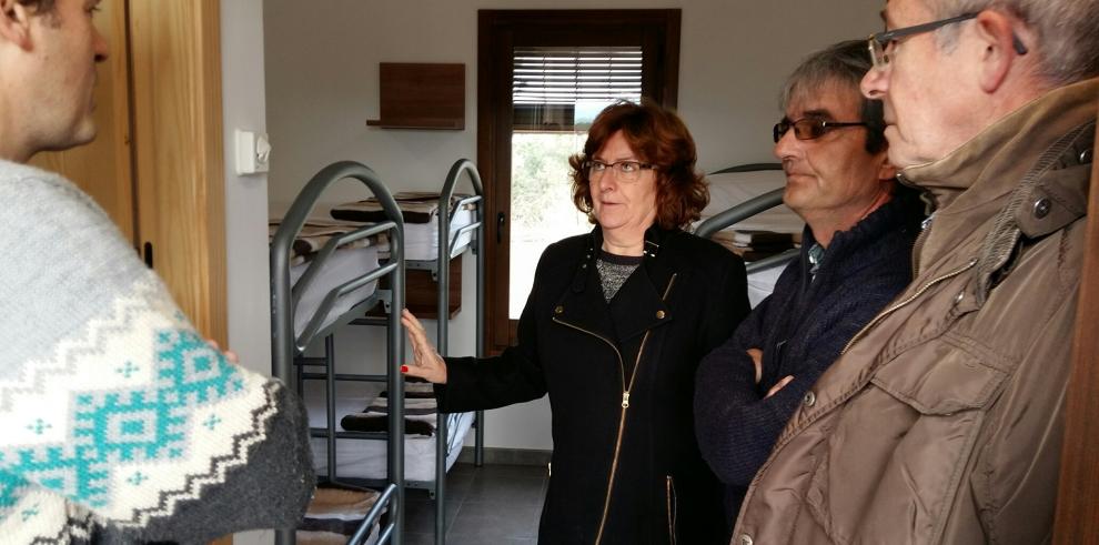 El albergue de Cretas abrirá sus puertas en unas dos semanas y forma parte ya de la Red Aragonesa de Albergues Juveniles