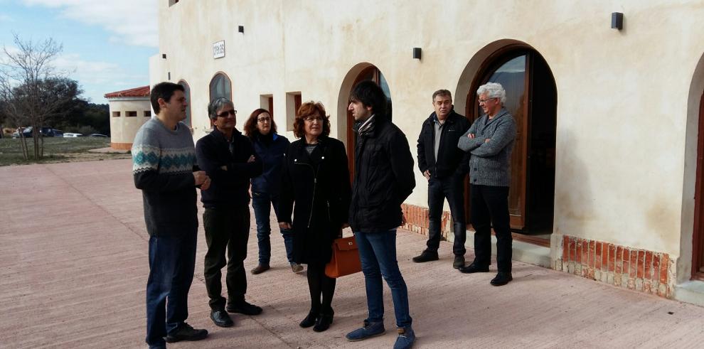 El albergue de Cretas abrirá sus puertas en unas dos semanas y forma parte ya de la Red Aragonesa de Albergues Juveniles