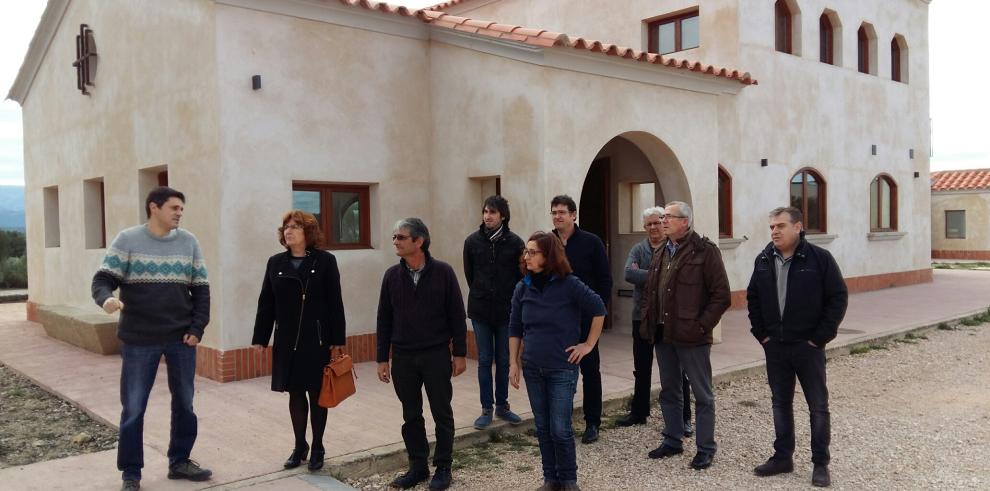 El albergue de Cretas abrirá sus puertas en unas dos semanas y forma parte ya de la Red Aragonesa de Albergues Juveniles