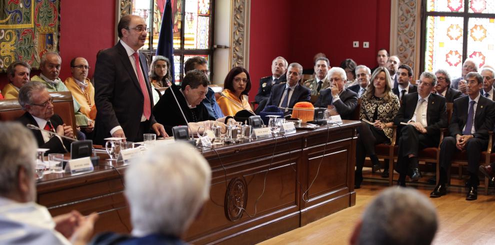 El Presidente de Aragón quiere promover un pacto por la Universidad y por la Ciencia que las blinde frente a avatares políticos