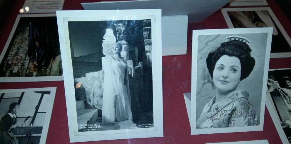 El Gobierno de Aragón rinde homenaje a la soprano Pilar Lorengar con una exposición que recoge toda su trayectoria