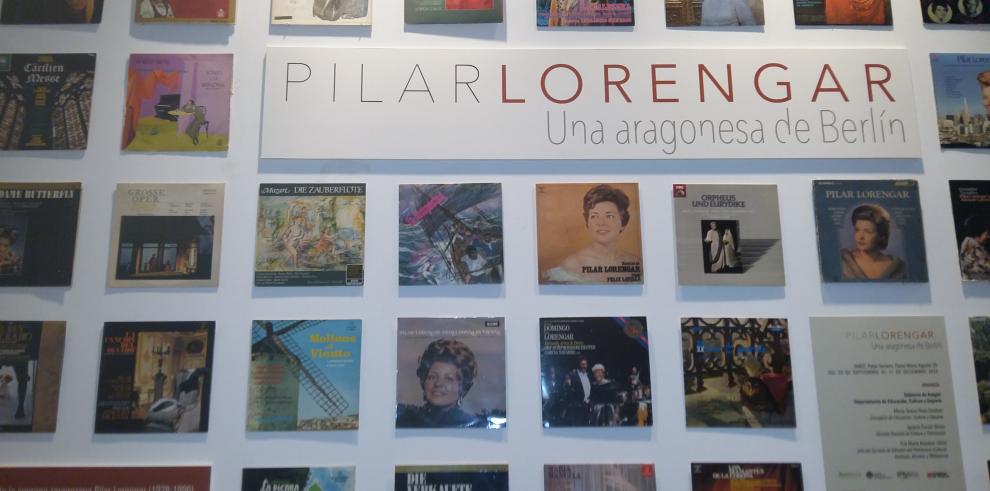 El Gobierno de Aragón rinde homenaje a la soprano Pilar Lorengar con una exposición que recoge toda su trayectoria