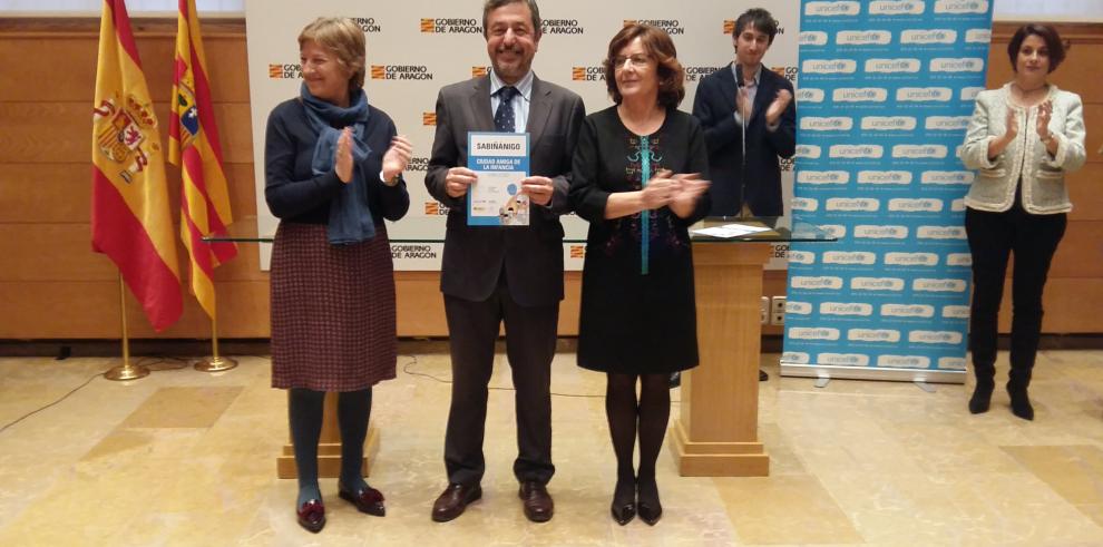 El Gobierno de Aragón y Unicef renuevan el Convenio Ciudades Amigas de la Infancia