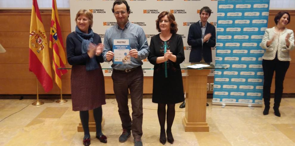 El Gobierno de Aragón y Unicef renuevan el Convenio Ciudades Amigas de la Infancia