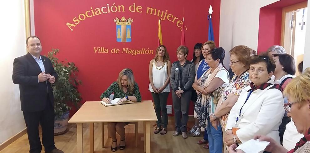 Pilar Alegría defiende la igualdad de oportunidades para las mujeres del medio rural