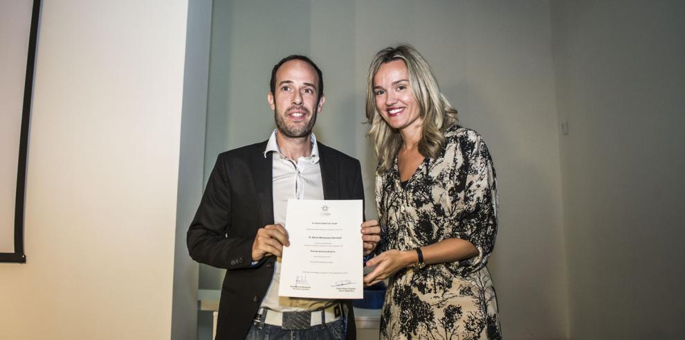 Pilar Alegría ha participado en el acto de apertura del curso académico de la USJ